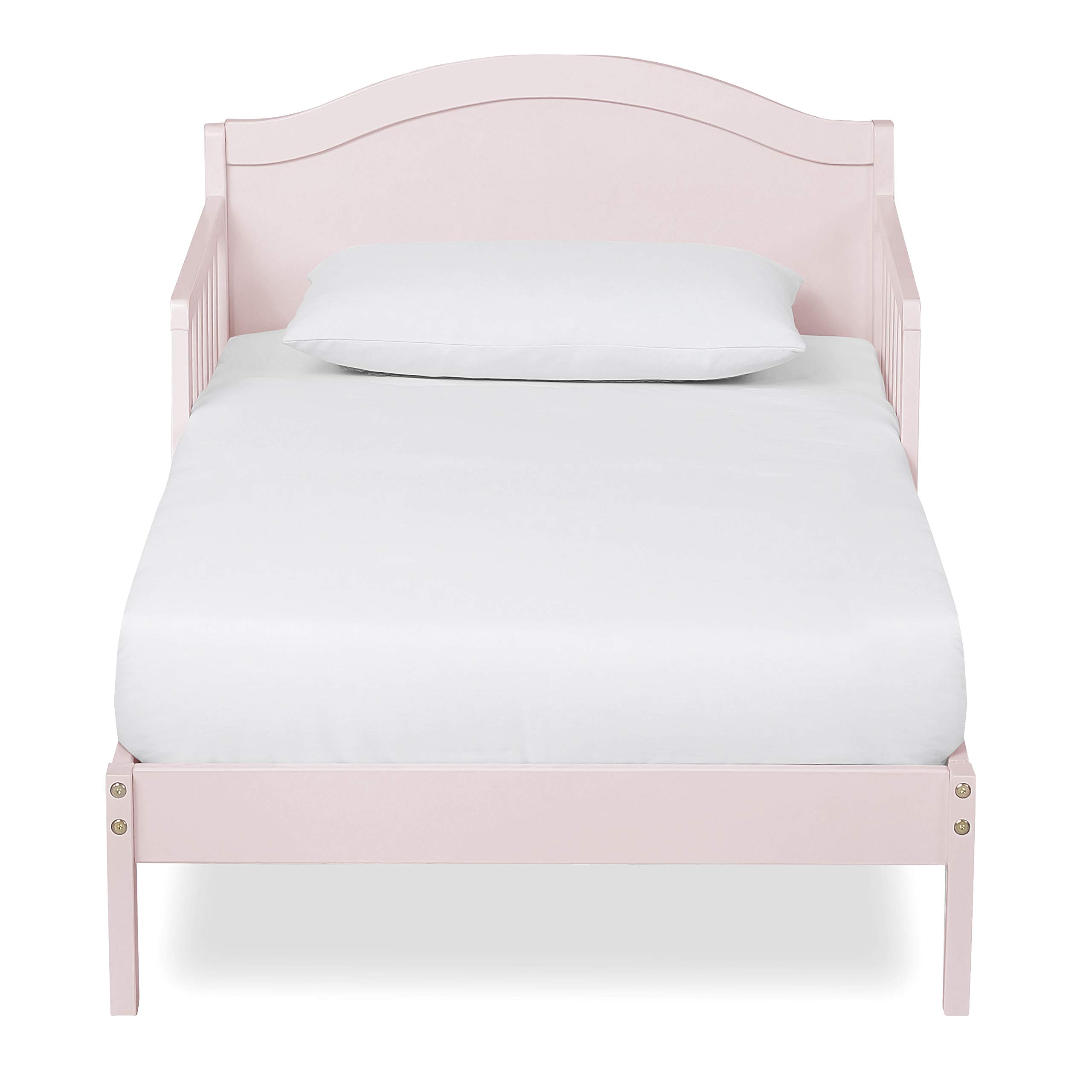 Dream On Me Sydney Toddler Bed in Blush Pink, Greenguard Gold Certified