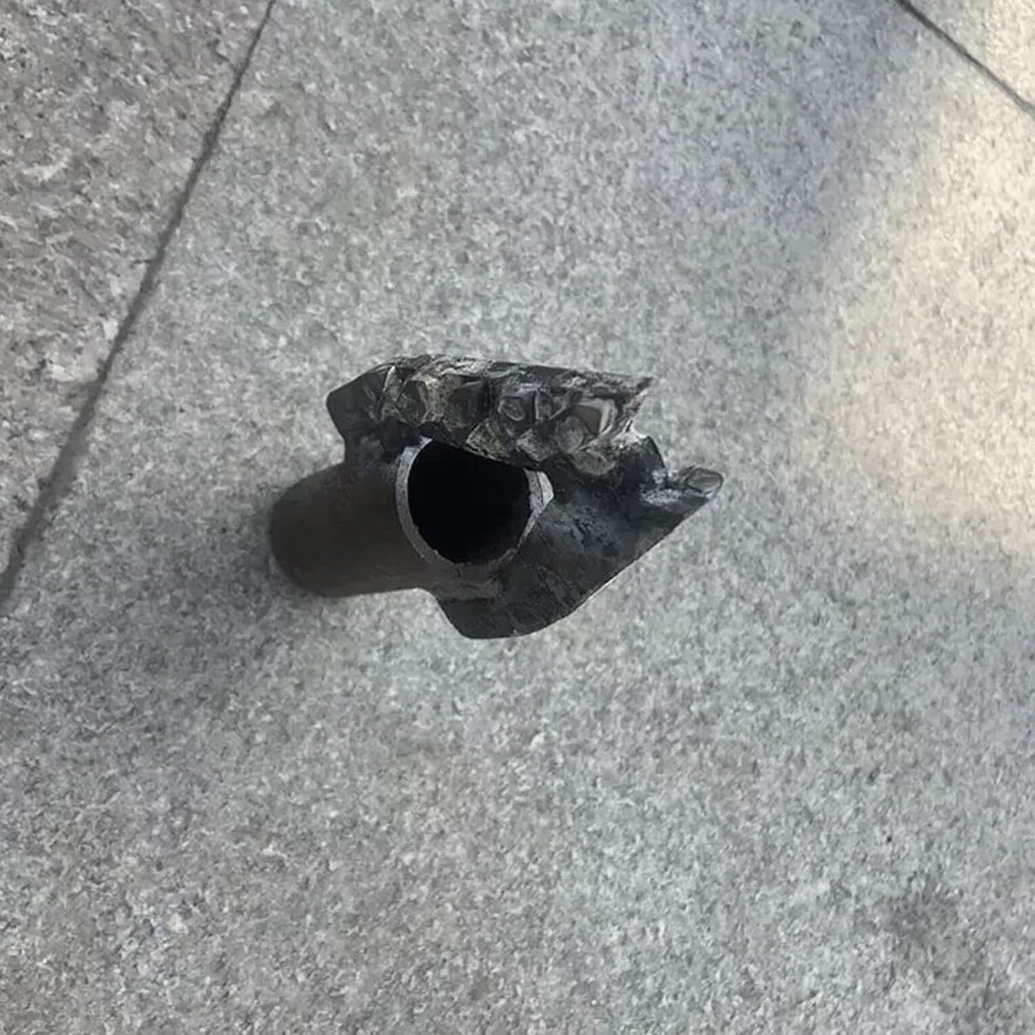 Punta da trapano in lega super dura for perforazione di pozzi d'acqua a tre ali/Impianto elettrico/Punta da roccia, asta da un pollice, Punta da trapano resistente all'usura e agli urti(160mm)