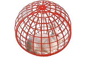 19.6" Rolling Chicken Cages for Poultry: Safe Outdoor Rabbit Duck Hutch