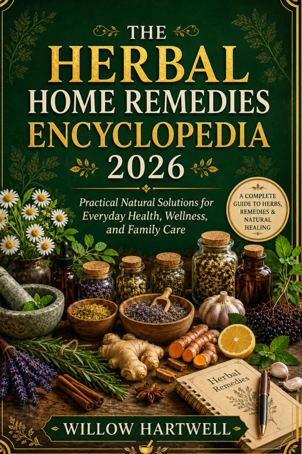 The Herbal Home Remedies Encyclopedia 2026: Practical Natural Solutions for Everyday Health, Wellness, and Family Care