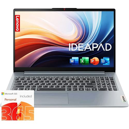 Lenovo 15.6" FHD 8GB DDR5 RAM Business Laptop Computer, 2026 Edition, Intel N150 CPU, 128GB SSD, Microsoft Office 365 Included, Long Battery Life, Windows 11 for Work & School