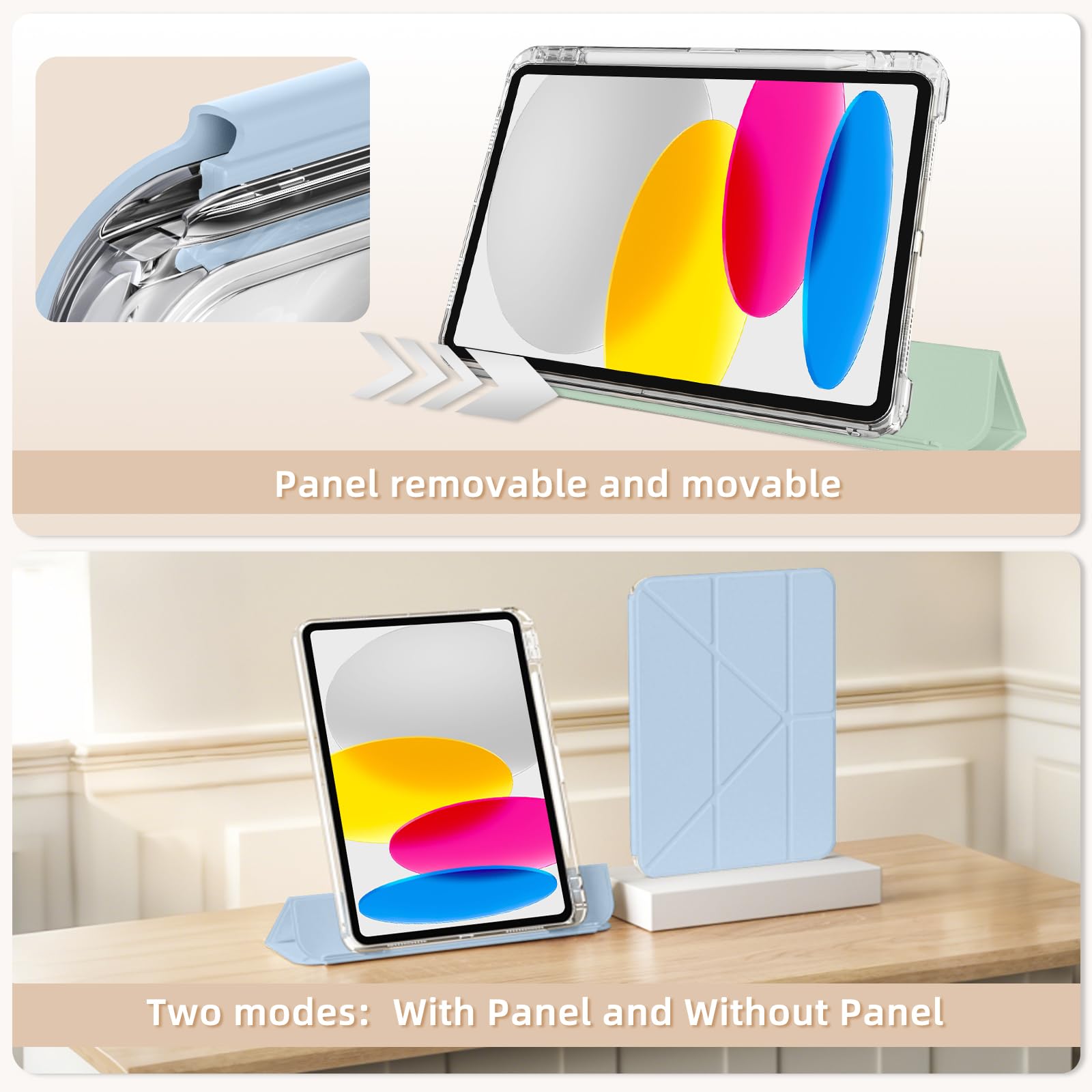 Amazon.co.jp: RosMank Y 折りたたみケース iPad A16 第 11 世代 (2025