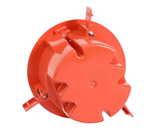 Vista 21 de CLOUDY BAY - Caja de salida eléctrica de una sola banda, caja de conexiones de 14 pulgadas cúbicas, caja de trabajo antigua, listado UL 1 Canal