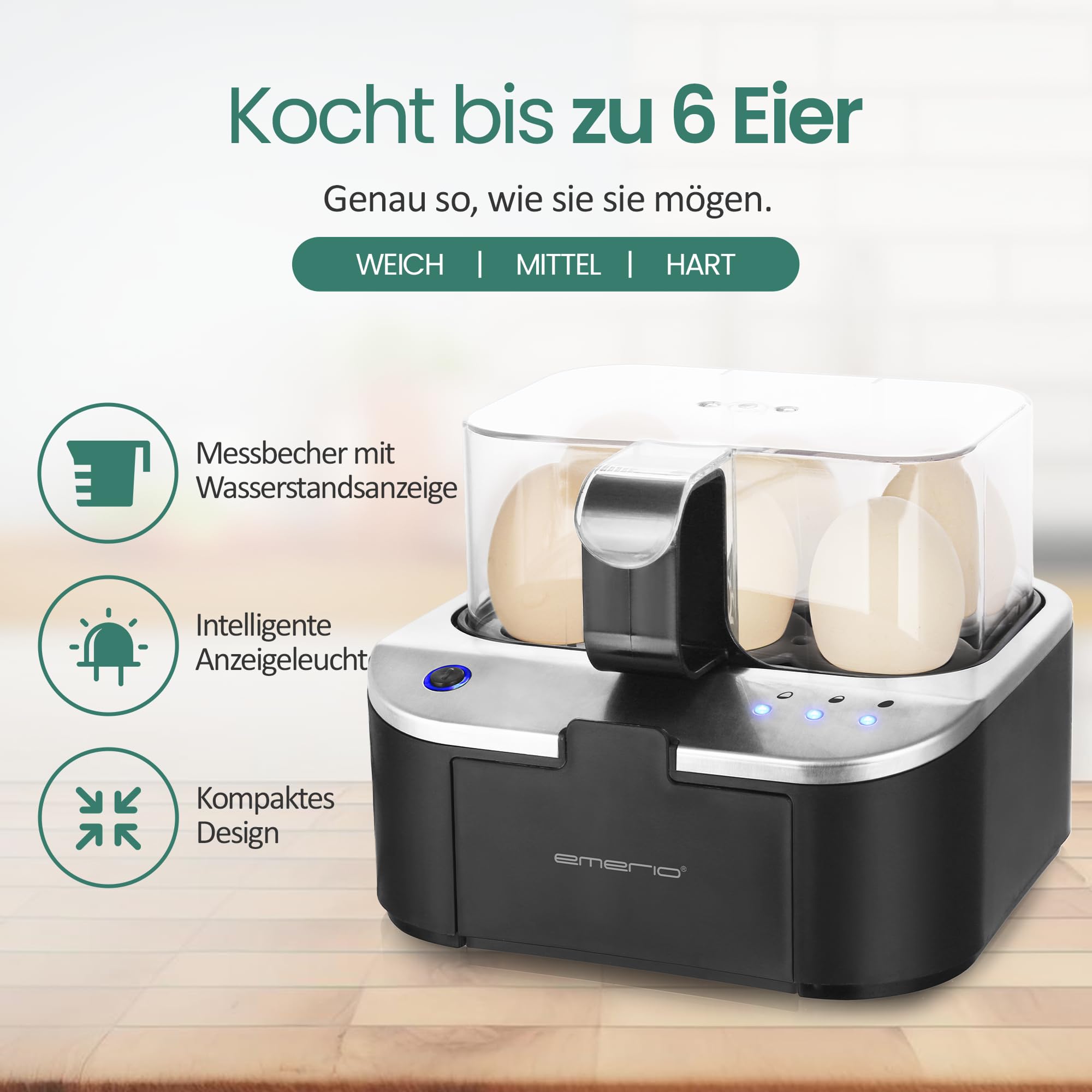 Emerio sprechender Eierkocher – Bild 9