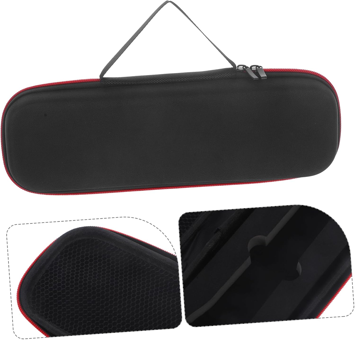 Milisten 4pcs Portable Microphone Storage Case with Zipper Shockproof Handheld Mic Bag for Travel Protects Against Scratches and Drops Durable Design for Outdoor Use