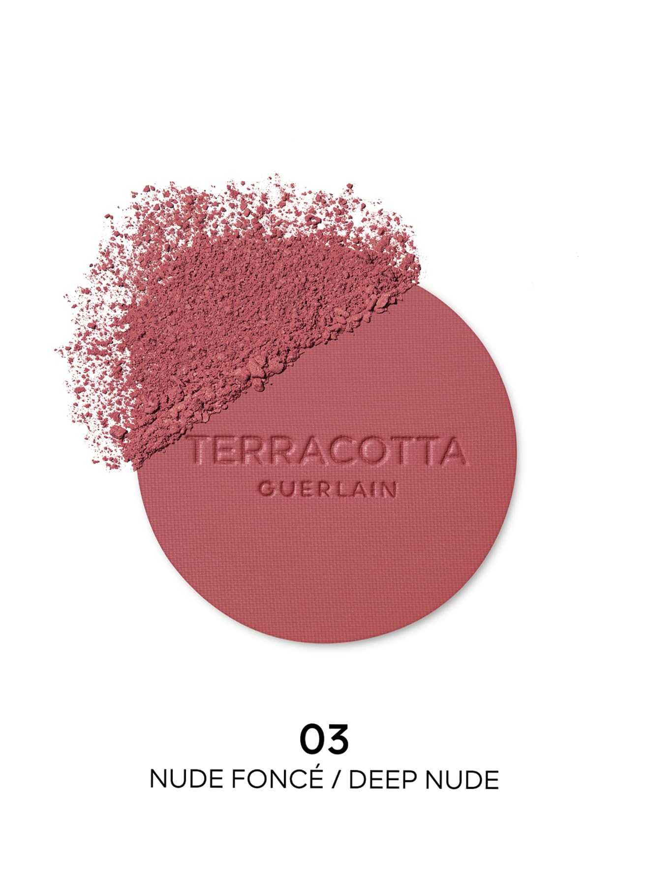 GUERLAIN Terracotta Blush The Natural Healthy Glow Powder Blush - 03 Deep Nude 5 g, 5 g (Pack of 1) - Image 4