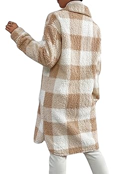ジャケット・アウター ADORABLE SHAGGY CHECK COAT 719fOXB0XcL._SY350_QL65_.jpg