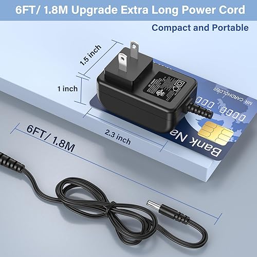 Miniatura 5 de Cargador de aspiradora de palo apto para INSE N5S N5 Cable de alimentación de repuesto para INSE N5S inalámbrico 6 en 1 recargable aspiradora de