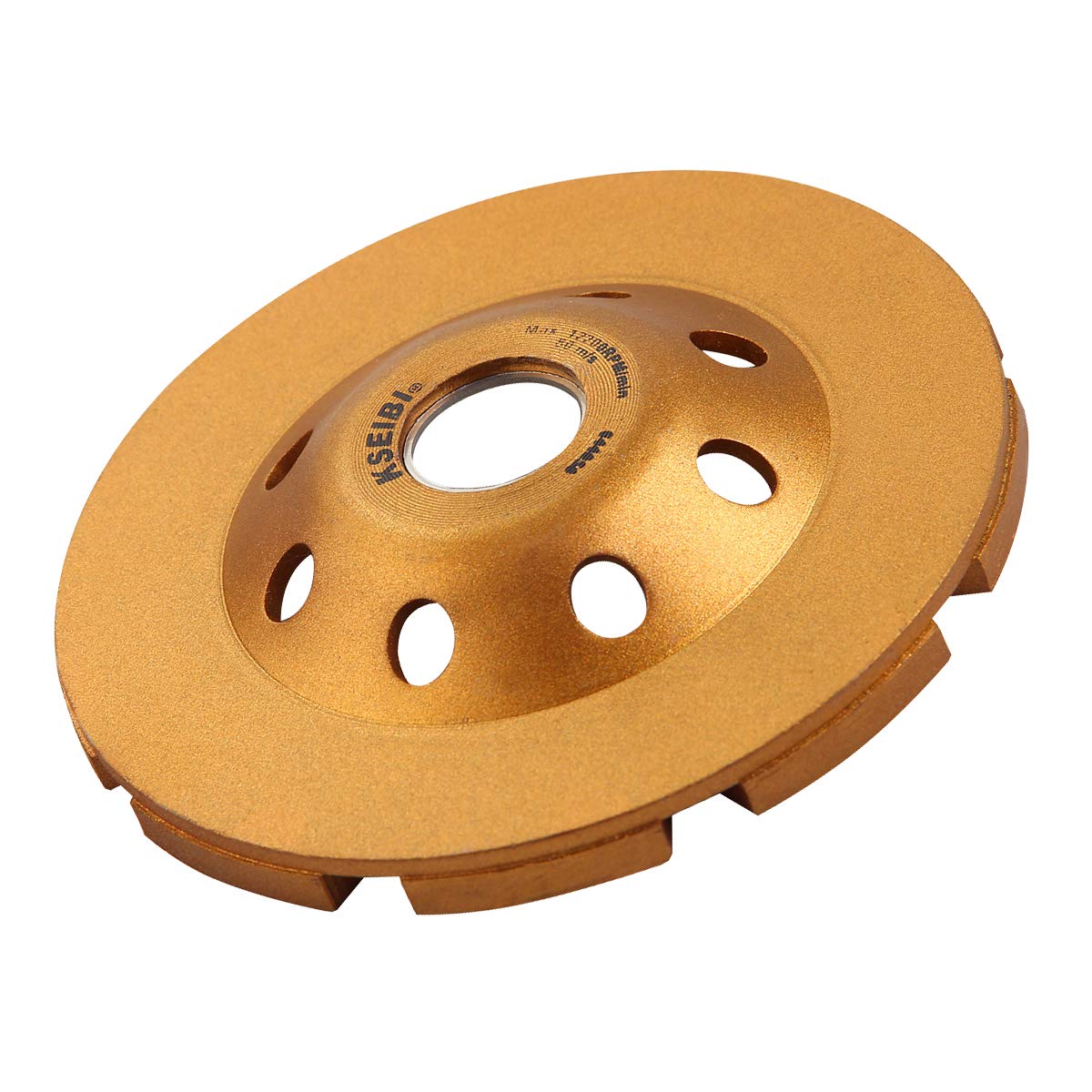 KSEIBI 644040 Diamond Concrete Grinding Wheel 7 inch for Polishing and