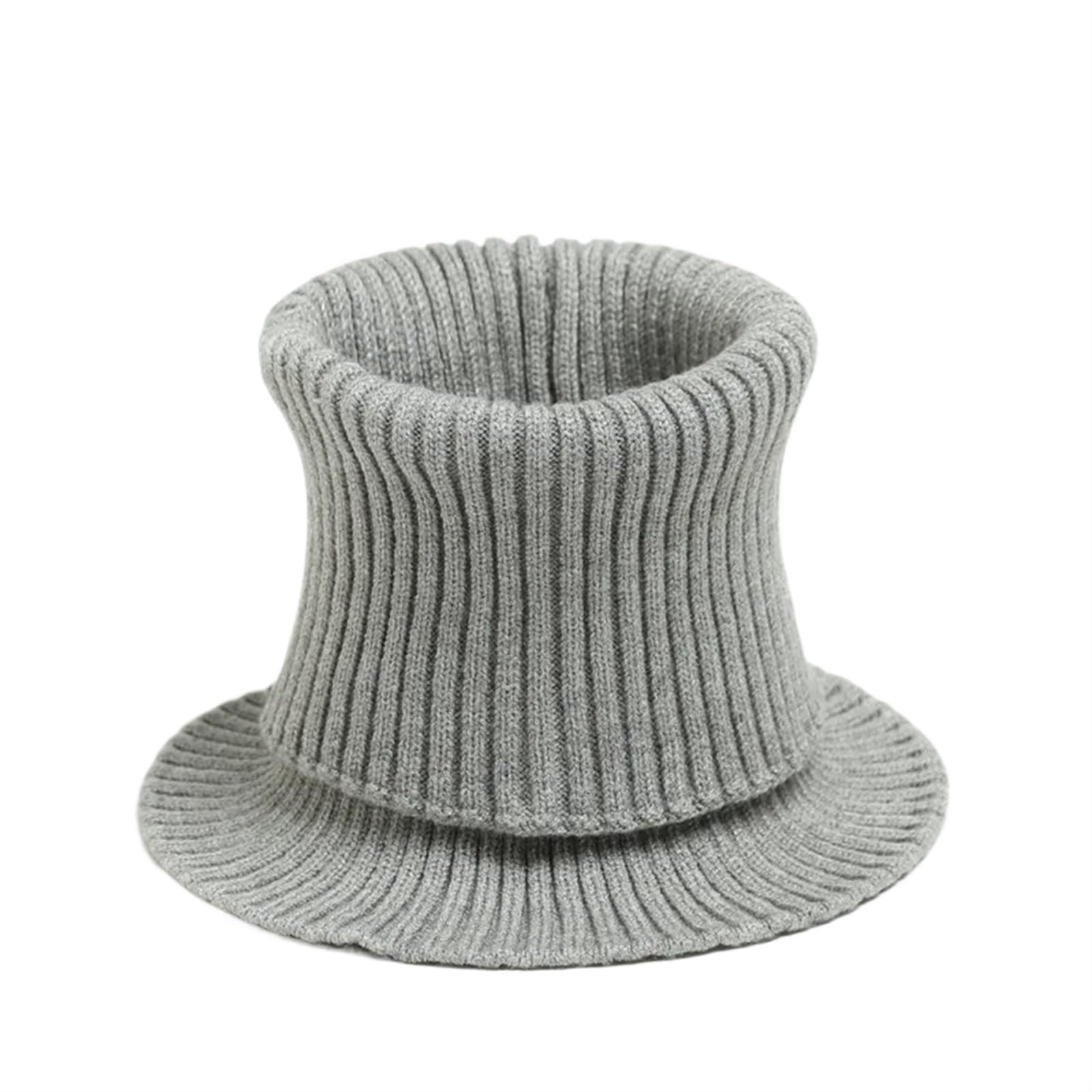Bufanda de punto cálido para mujer, cuello alto, cuello falso, desmontable, bufanda cálida para invierno, resistente al viento, bufanda con volantes
