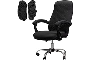 Melaluxe Office Chair Cover: Sleek and Protective Enhancements for Your Workspace