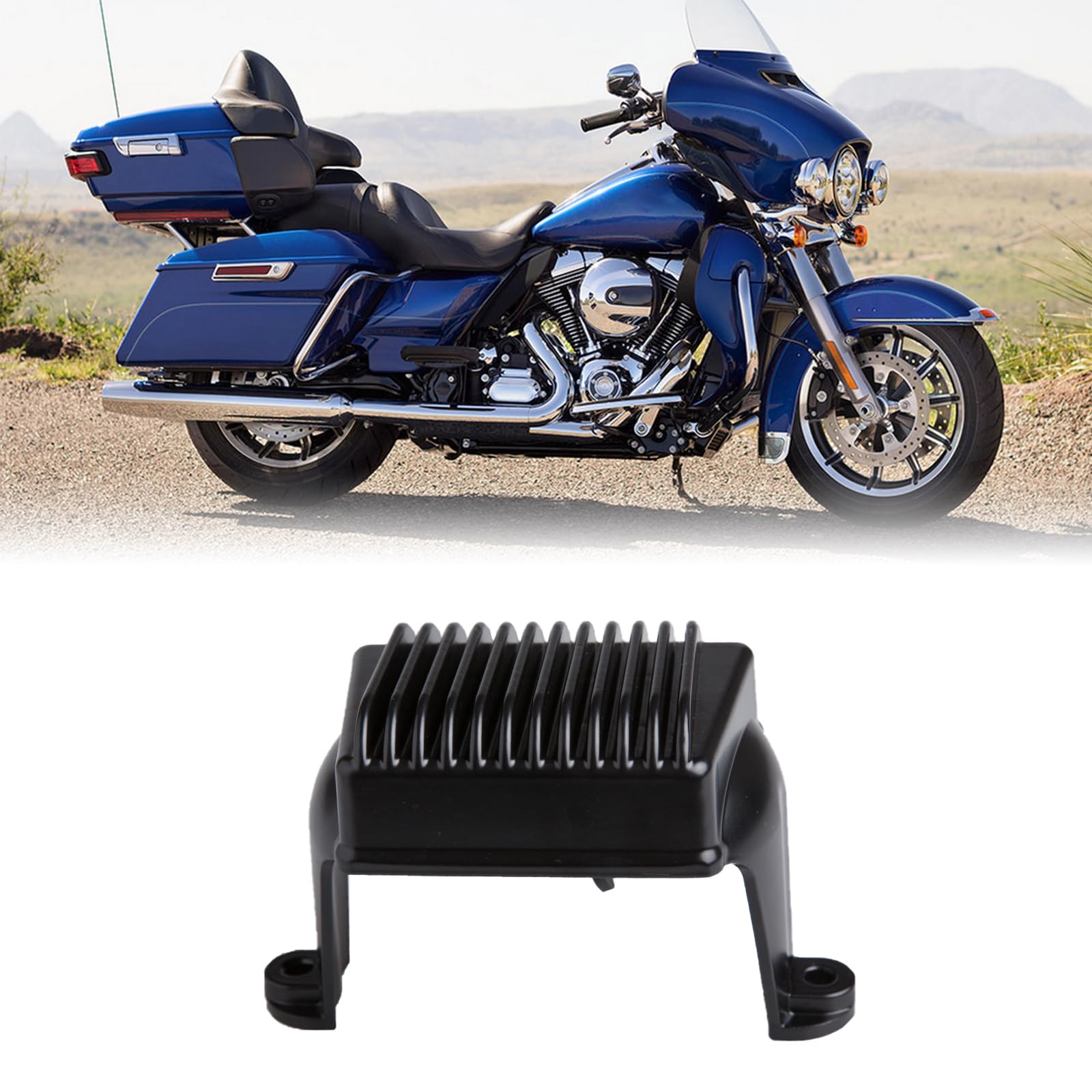 Baxzl 74505-06 Voltage Regulator Rectifier for Harley Davidson Electra Glide Road King Street Glide Road Glide 2006 2007 2008 Replaces 7450506 74505-