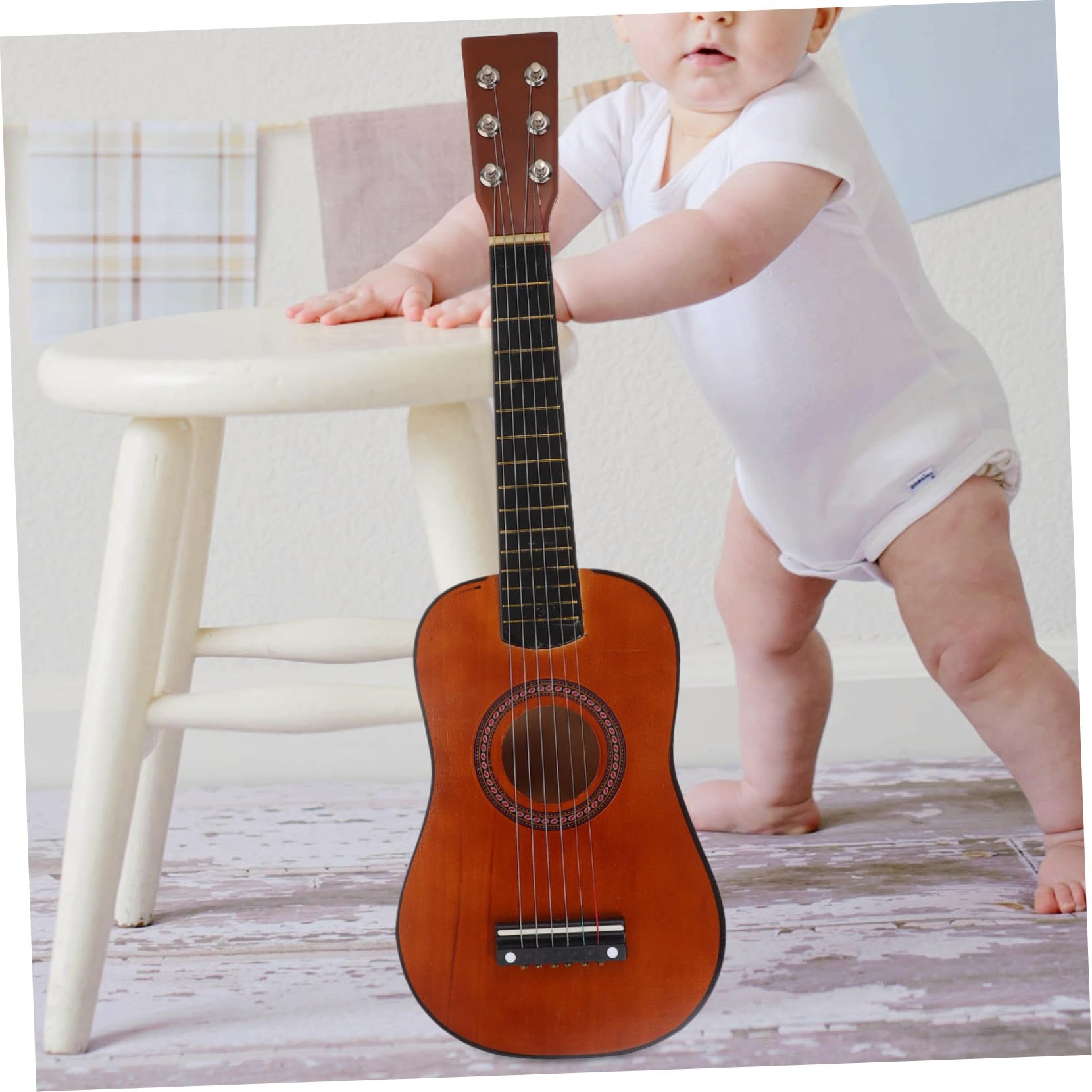 Guitarra de Madera 23 Pulgadas , Juguete Musical 1 Pieza