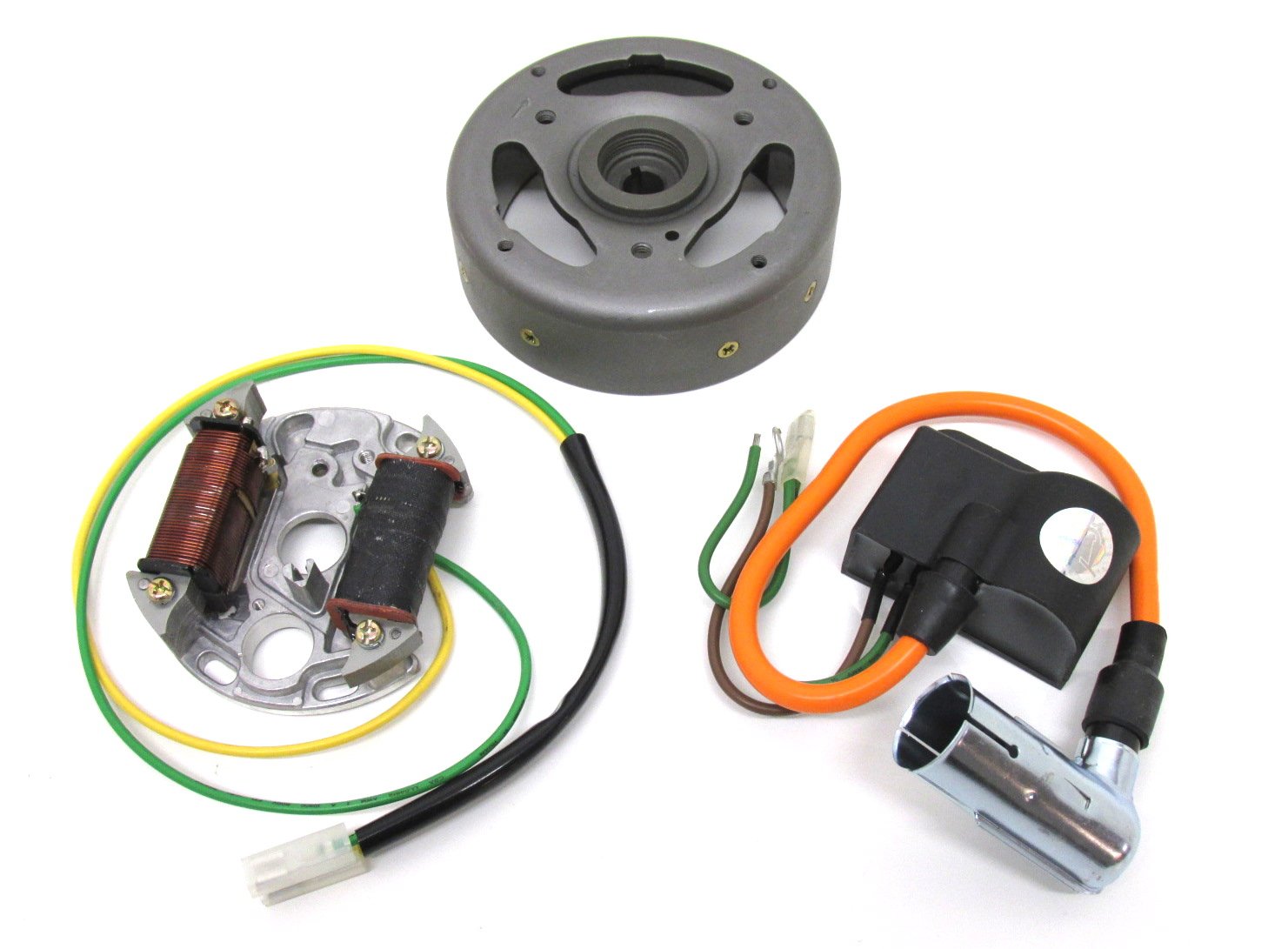 12V 35W Counterclockwise Ignition Kit + Voltage Regulator For Hercules Prima Sachs 505