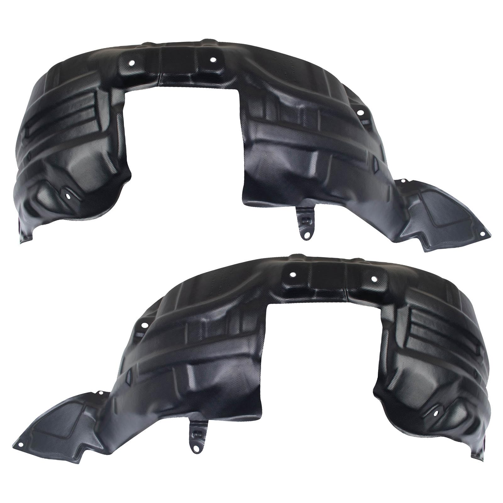 TRQ Inner Fender Liner Set | For 2011-2014 Mazda 2 MA1248146 MA1249146