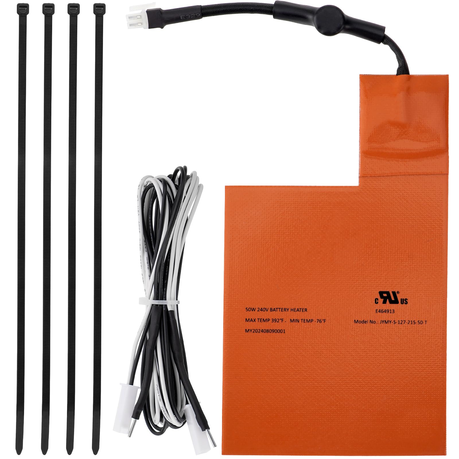 Racewill Battery Heater Pad Compatible with Generac 7101, Outdoor Battery Pad Warmer Kit Comaptible wtih 9kW-22kW 2008+ Air Cooled Standby Generators