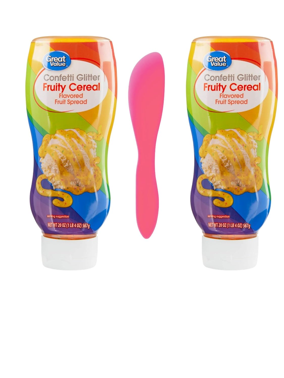 Glitter Fruit Spread Bundle, Two (2) Fruity Cereal