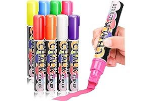 10mm Jumbo Washable Liquid Window Chalk Markers