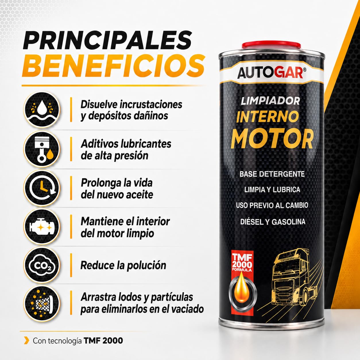 Limpiador Interno de Motores (1L). Ref. 12014