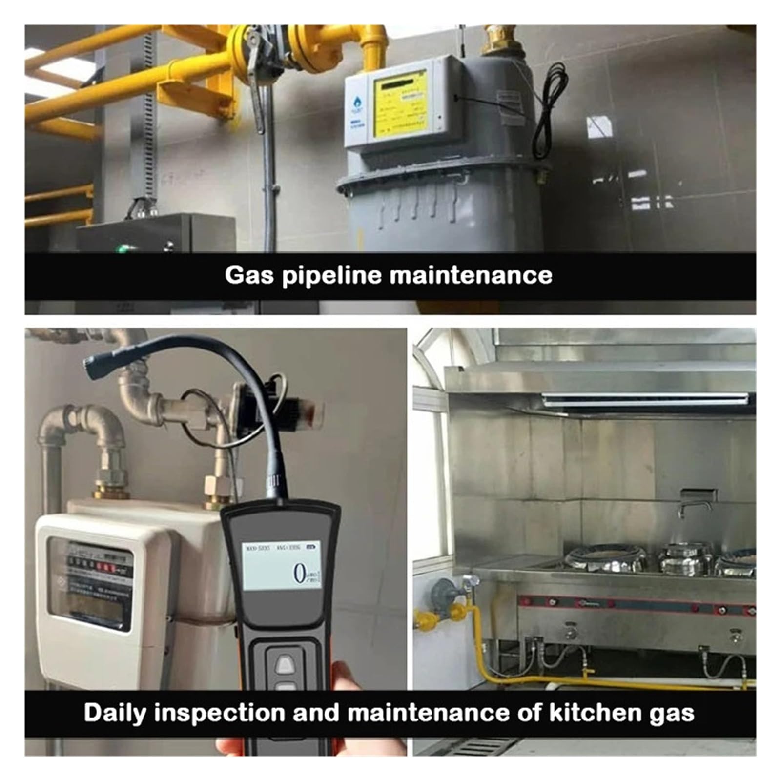 Rilevatore Automatico Di Perdite Gas Metano Naturale Petrolio Liquefatto Tester For Combustibili E Infiammabili Rilevamento Rapido Preciso