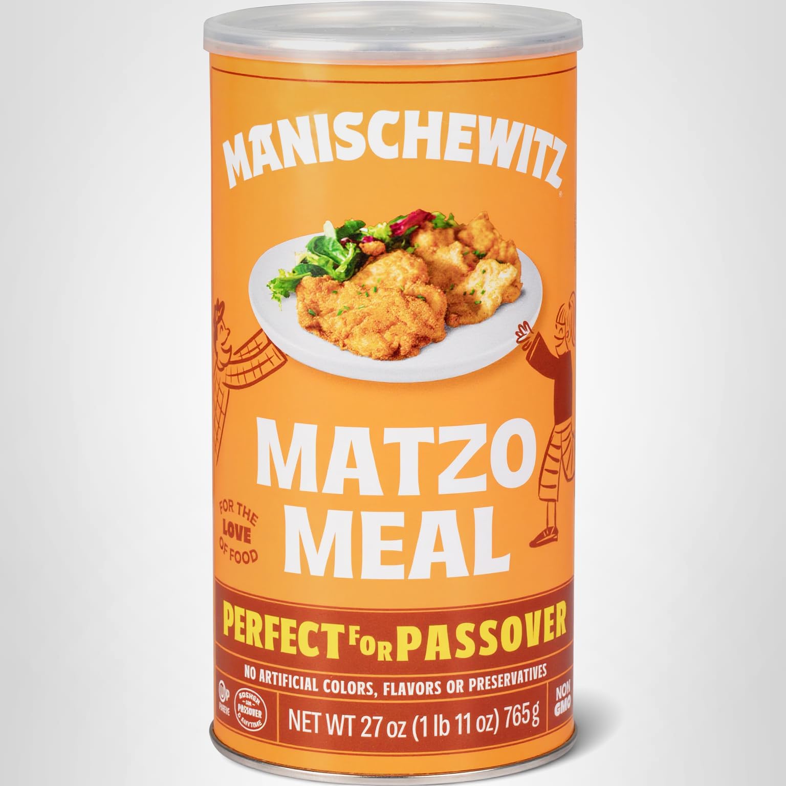 Amazon.com: Manischewitz Matzo Meal, 27 Ounce Resealable Canister