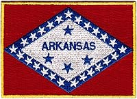 Vista 40 de Parche Bordado de la Bandera del Estado de Minnesota, Emblema MN, Planchado, Versión 2024