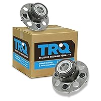 Vista 1010 de TRQ Juego de 2 rodamientos de rueda trasera y conjunto de cubo con sensor ABS compatible con Ford Transit Connect 2014-2018