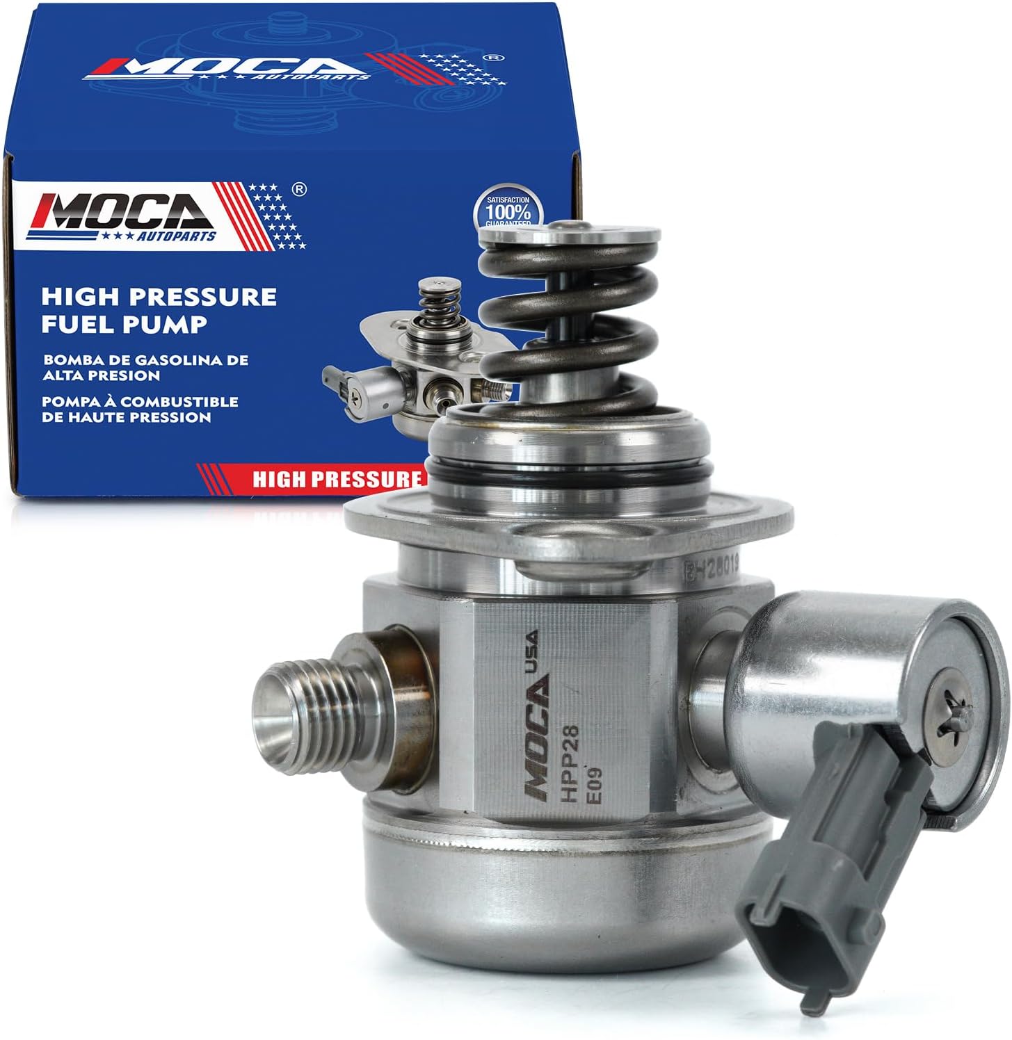 MOCA High Pressure Fuel Pump Fit 2013-2016 for Ford Escape 1.6L, 2014-2019 for Ford Fiesta 1.6L, 2013-2014 for Ford Fusion 1.6L, 2014-2016 for Ford Transit Connect 1.6L 4 Cyl 1596CC