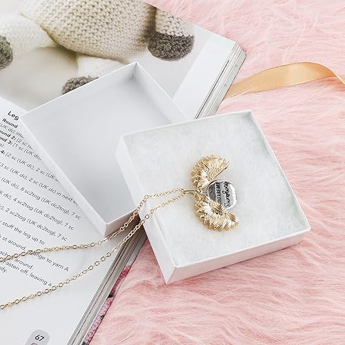 Miniatura 6 de batifine Cajas de regalo de joyería de cartón, paquete de 40 unidades, 3.5 x 3.5 x 1 pulgadas, caja de regalo pequeña con tapas, caja de joyería