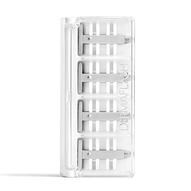 DERMAFLASH MINI Precision Edges Facial Hair Remover Replenishment Set 8-Pack Refill