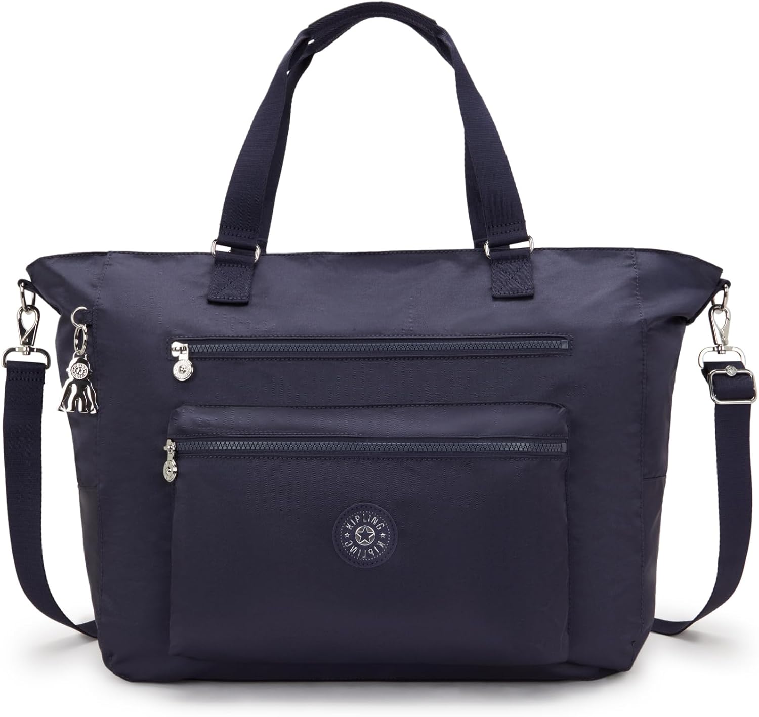 Kipling Women’s Isaac Weekender Tote Bag, Versatile Lightweight Overnight Tote, Nylon Travel Bag