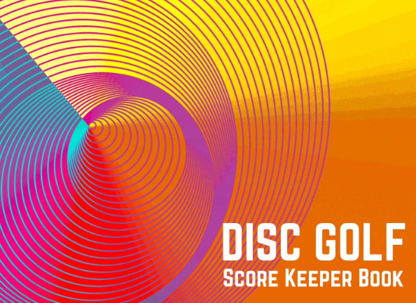 Disc Golf Score Keeper Book Score Card Pad for Disc Golfer Life