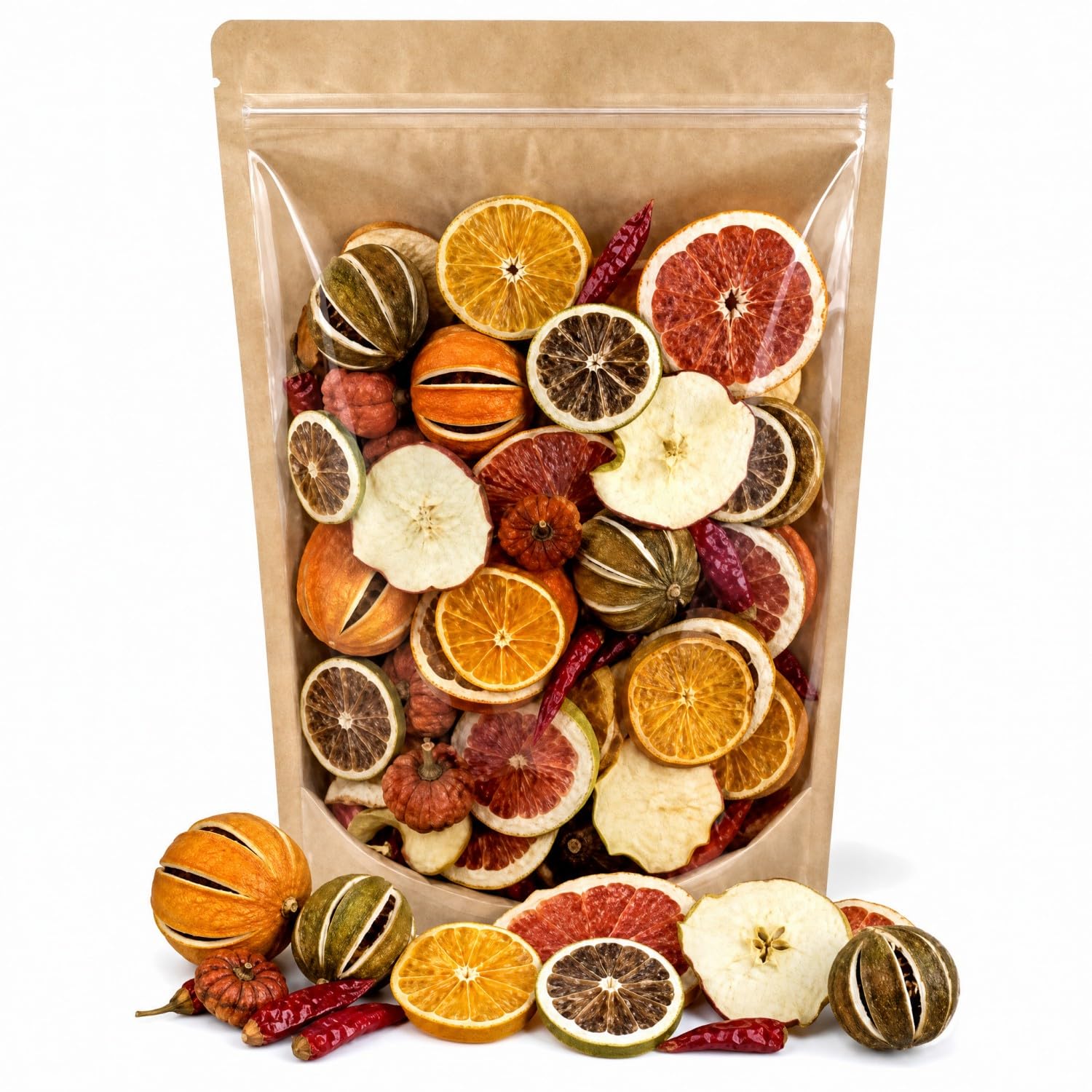 1 confezione da 500 g di potpourri di frutta secca mix fai da te