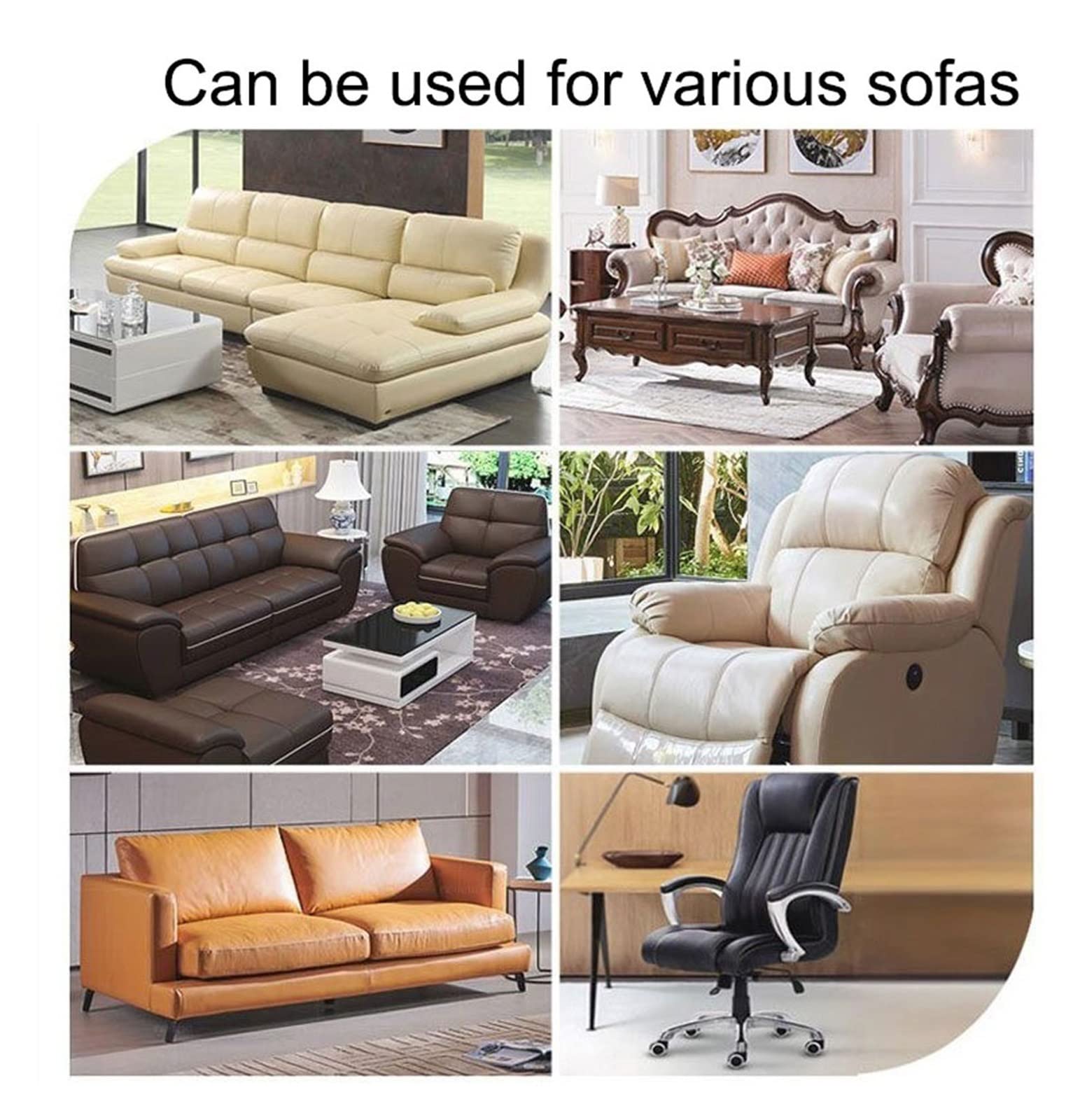 Sofa Hoes L-vormige Sectionele Bankhoes, Non SlipCouch Cover met Siliconen Achterkant, Dikker Sofa Stoelhoezen Voor Honden Katten Huisdier Love Seat Leer,Grey-110X160CM/43X63in