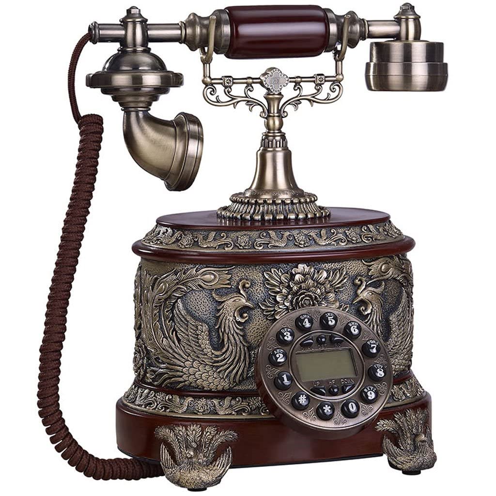 Telefono Classico Fisso, Telefono di casa, Telefono da Ufficio, Stile Europeo, Telefono retrò Antico