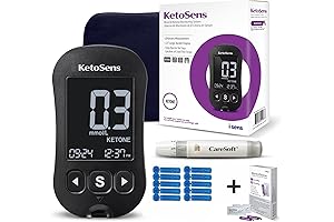 Ketosis Level On-the-Go: KetoSens Blood Ketone Monitoring System