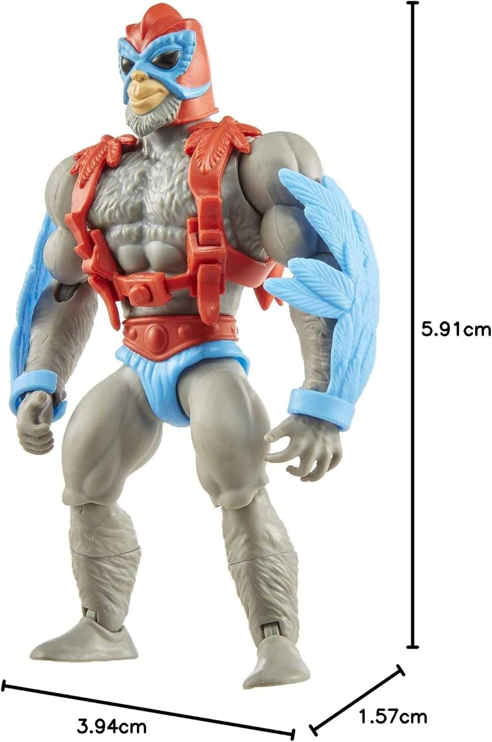 Masters of the Universe Origins 5.5-in Action Figures, Battle Figures for Storytelling Play and Display, Gift for 6 to 10-Year-Olds and Adult Collectors