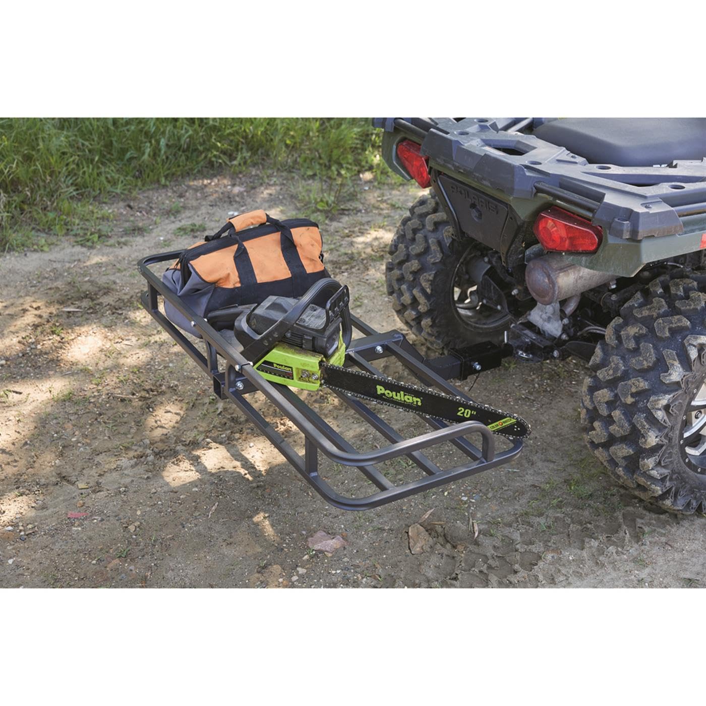 Guide Gear ATV Hitch Cargo Carrier Rack Mount 300 lb Capacity Heavy-Duty Steel 48 l. x 19.25 w. x 4.75 h product thumbnail 5