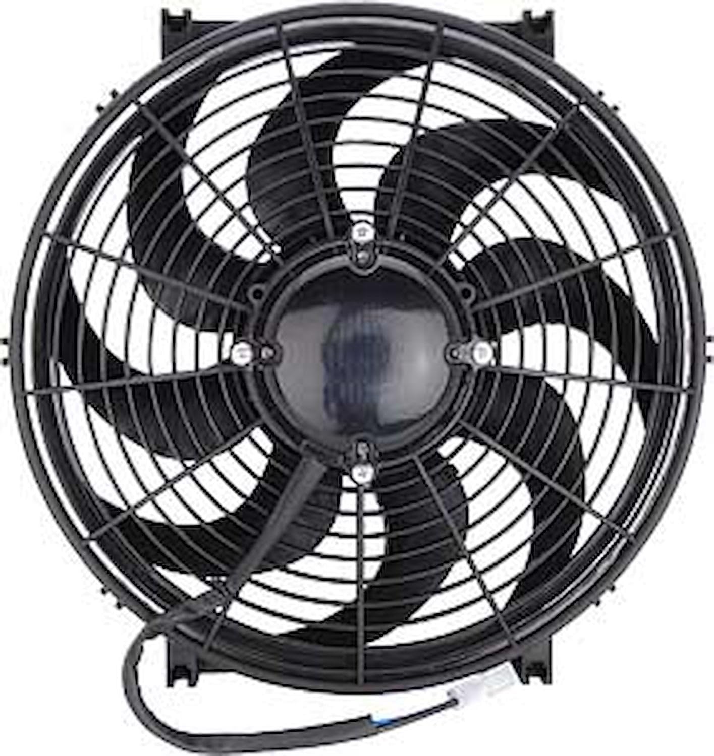 Amazon.com: JEGS Universal S-Blade Electric Reversible Cooling Fan