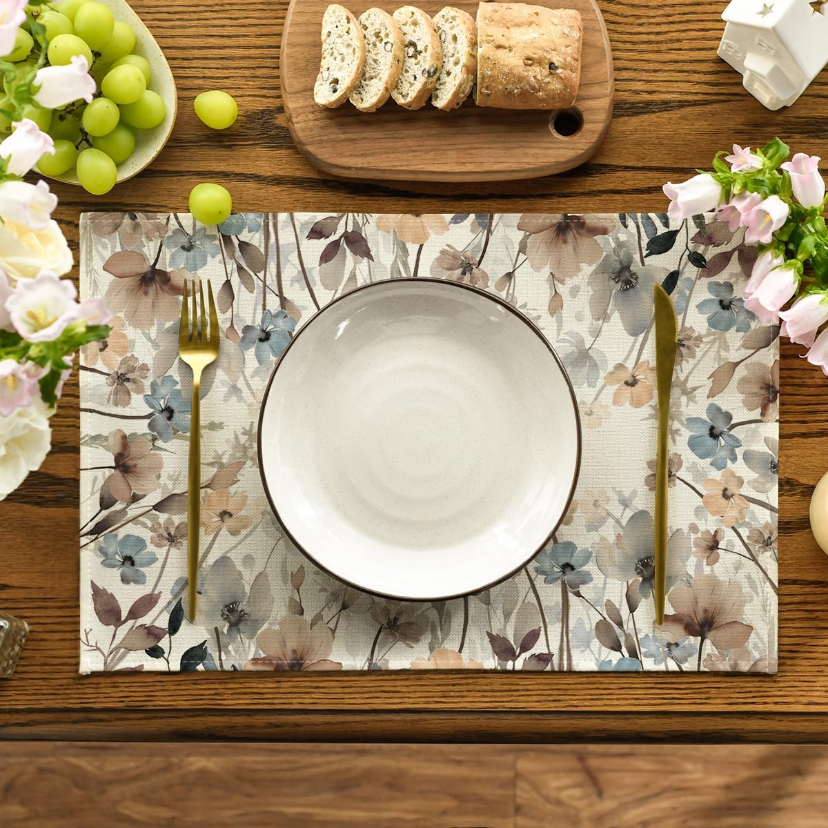 Set Di 6 Tovagliette In PVC Lavabili, Stile Moderno, Resistenti Al Calore E Antiscivolo 45 X 30 Cm Grigio Argento Sfumato 98698927