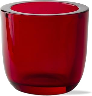 Unknown Classic Tealight Holder Red Candle Holder Home Decor Red