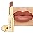 MAKI YIKA Moisture Nude Lipstick for Women Hydrate Lip Balm for Dry Cracked Lips Weightless Glossy Lip Color Juicy Finish,MA055 Mica Nude