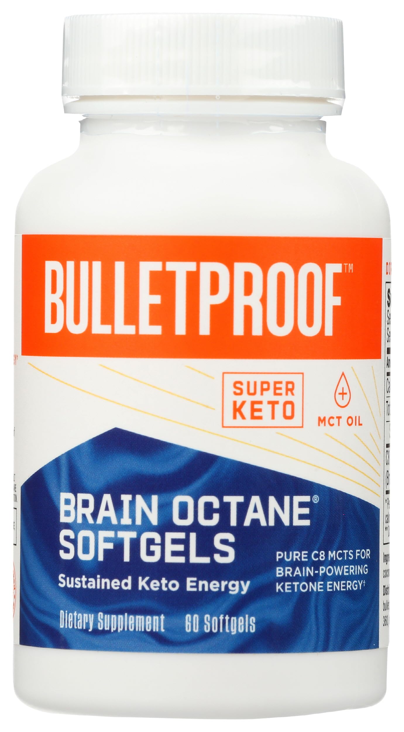 Amazon.com: Bulletproof Brain Octane Softgels, 60 Count - 100