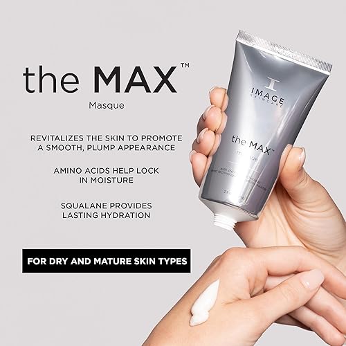 Miniatura 2 de IMAGE Skincare, The MAX Masque, máscara facial para ayudar a tensar, reafirmar, suavizar y mejorar la apariencia de la piel, 2 onzas líquidas