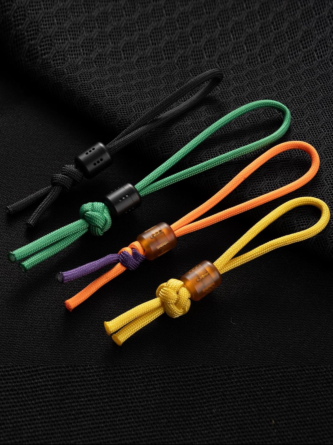VIPERADE VAB5 PEI Paracord Beads, Knife Lanyard Beads with 6 Slots for DIY Glow Tubes, EDC Bead for Flashlight Knife Pocket Tool Keychain Pendant - Image 7