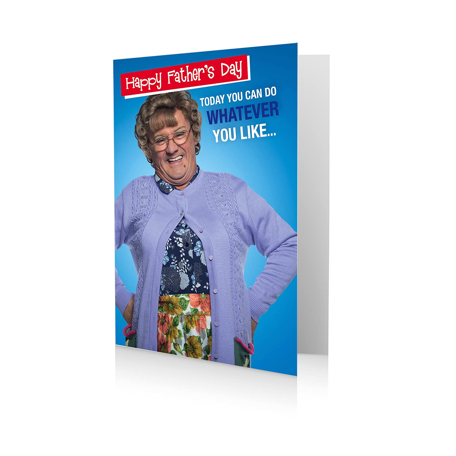 Danilo Mrs Brown's Boys Fathers Day Card for Your Father, Father's Day Card Funny
