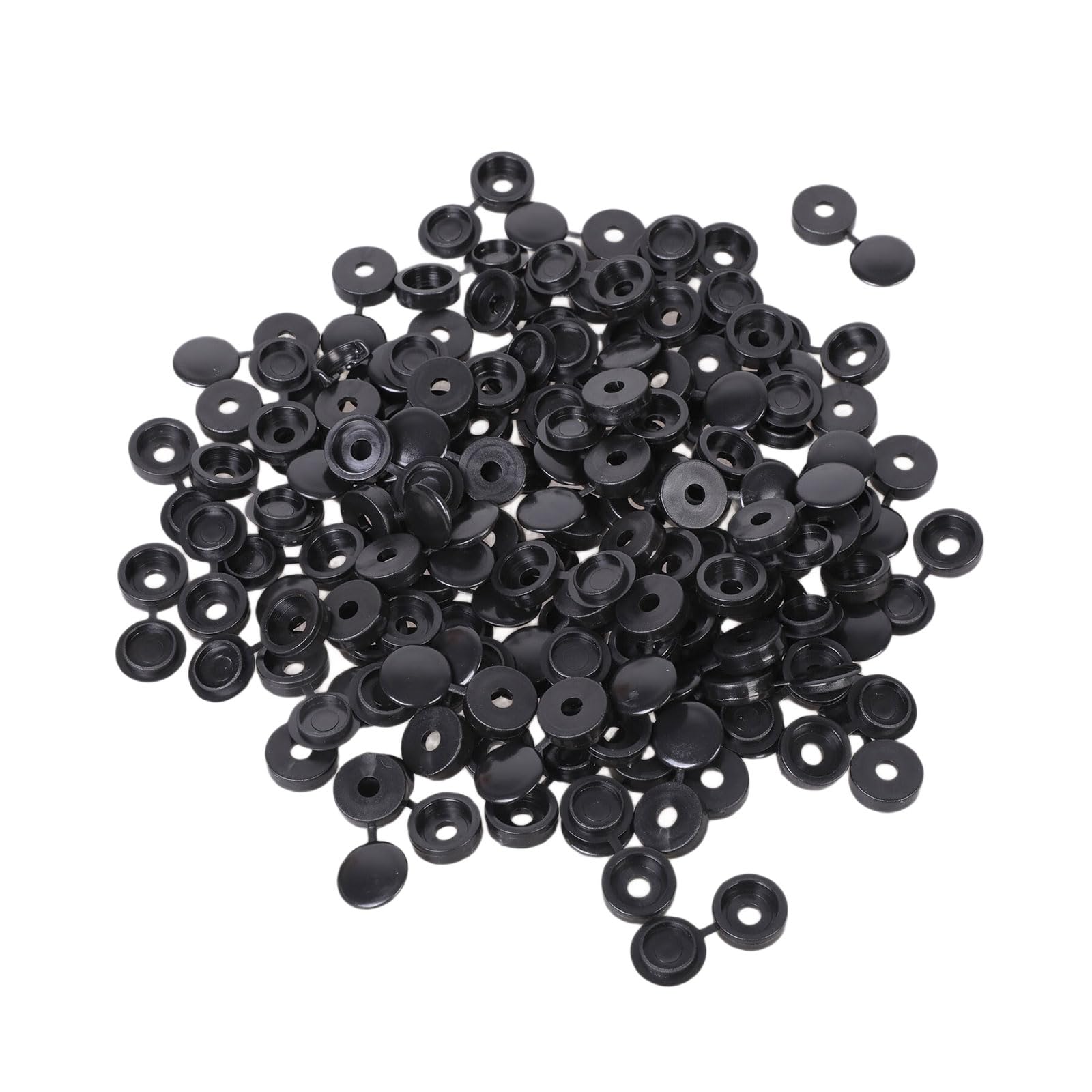 100Pcs Nails Screw Caps Protective Covers Tapping Screws Protective Hole Plugs Furniture Cover Cap Enduring Tapping Screw Hole Plug