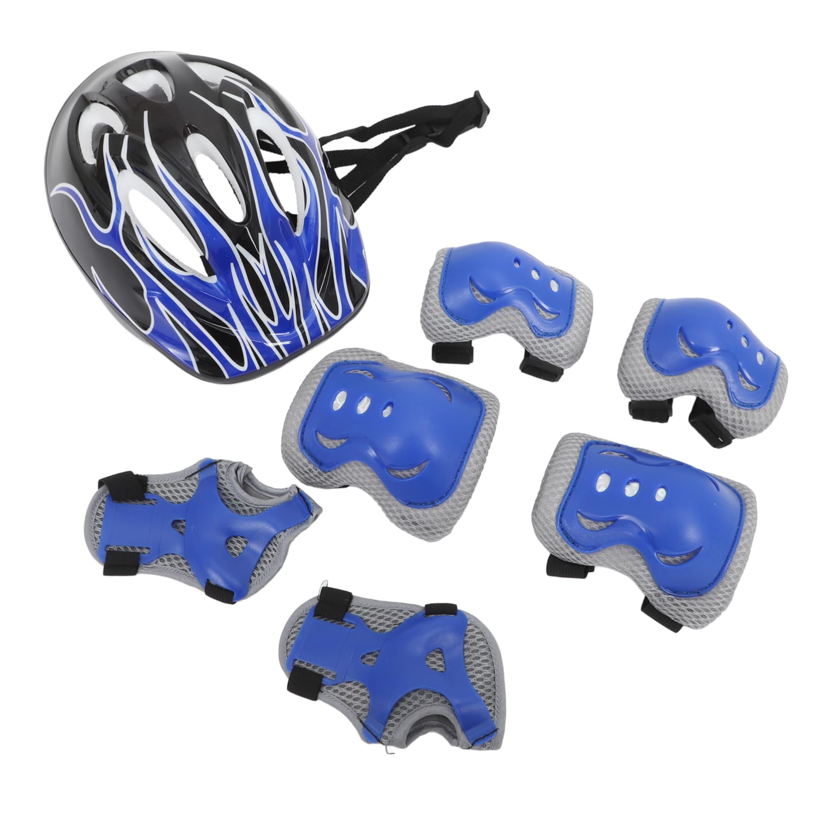ULTECHNOVO De Seguridad Multifuncional Rodilleras Coderas y Muñequeras para Patinaje y Ciclismo