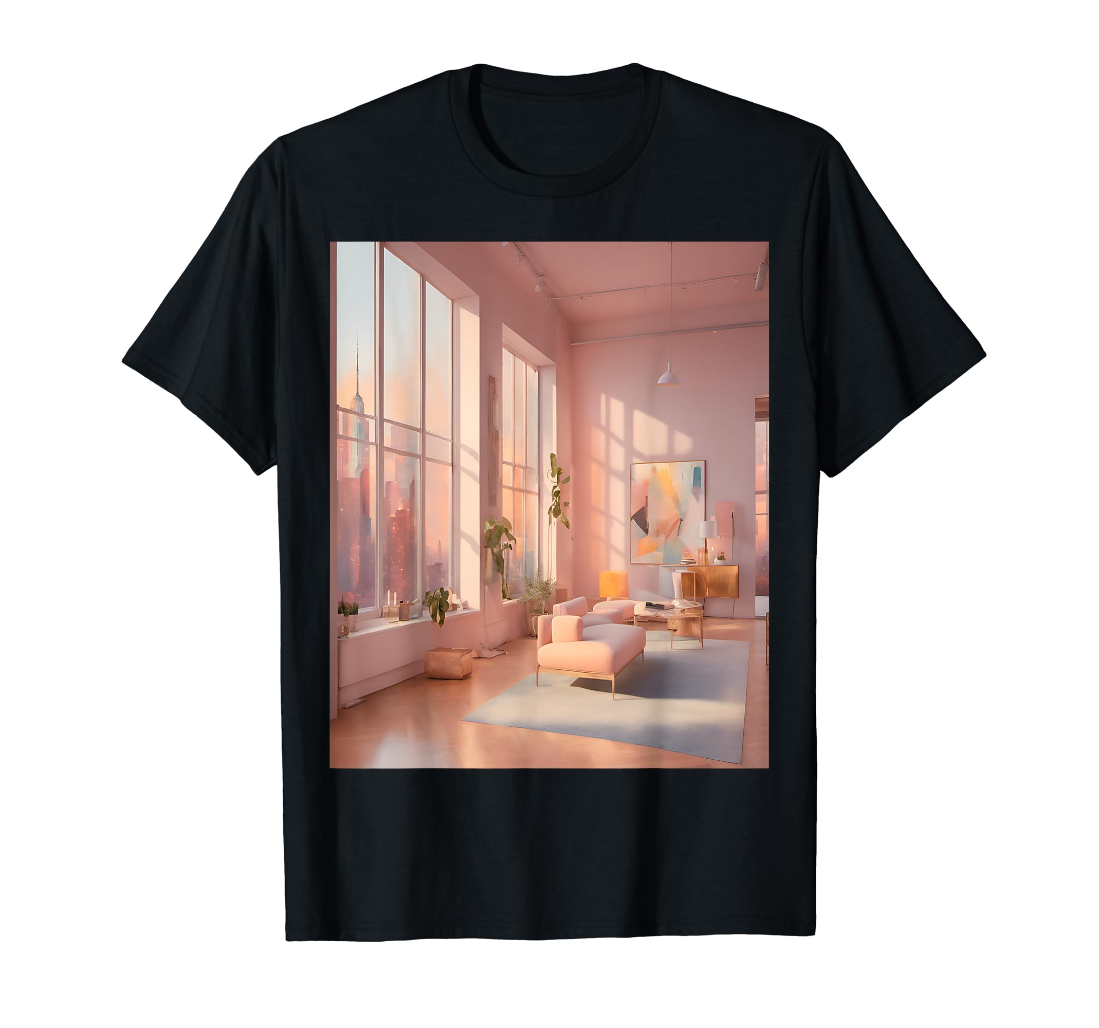 Eads DesignsNy Loft Pastel Golden Hour T-Shirt