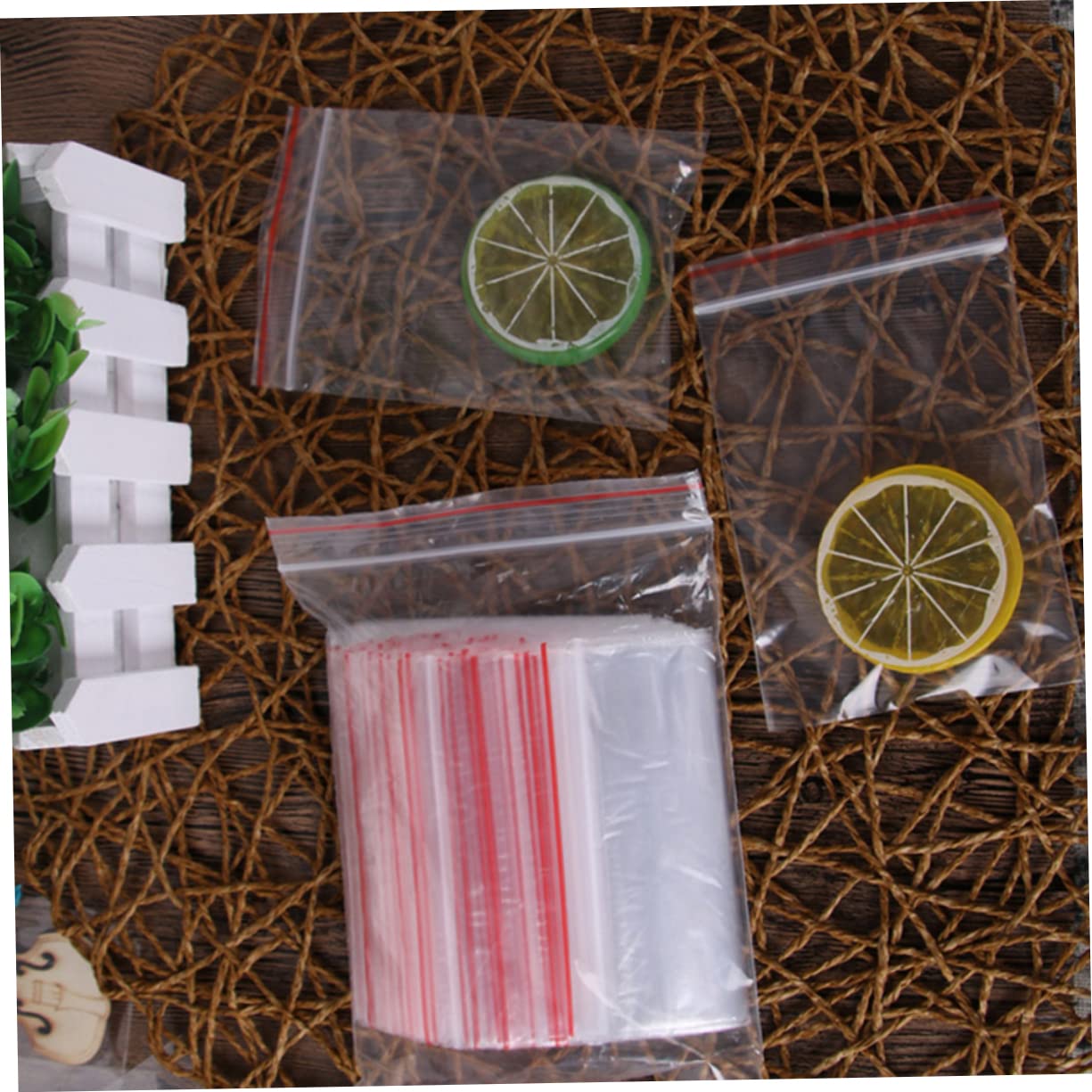 Contenitori Plastica Per Alimenti 100 Sacchetti Di Plastica Trasparenti 12x15 Pollici (30x38 Cm) - Per Alimenti, Artigianato O Conservazione, Spessore 90g 120 70 R14